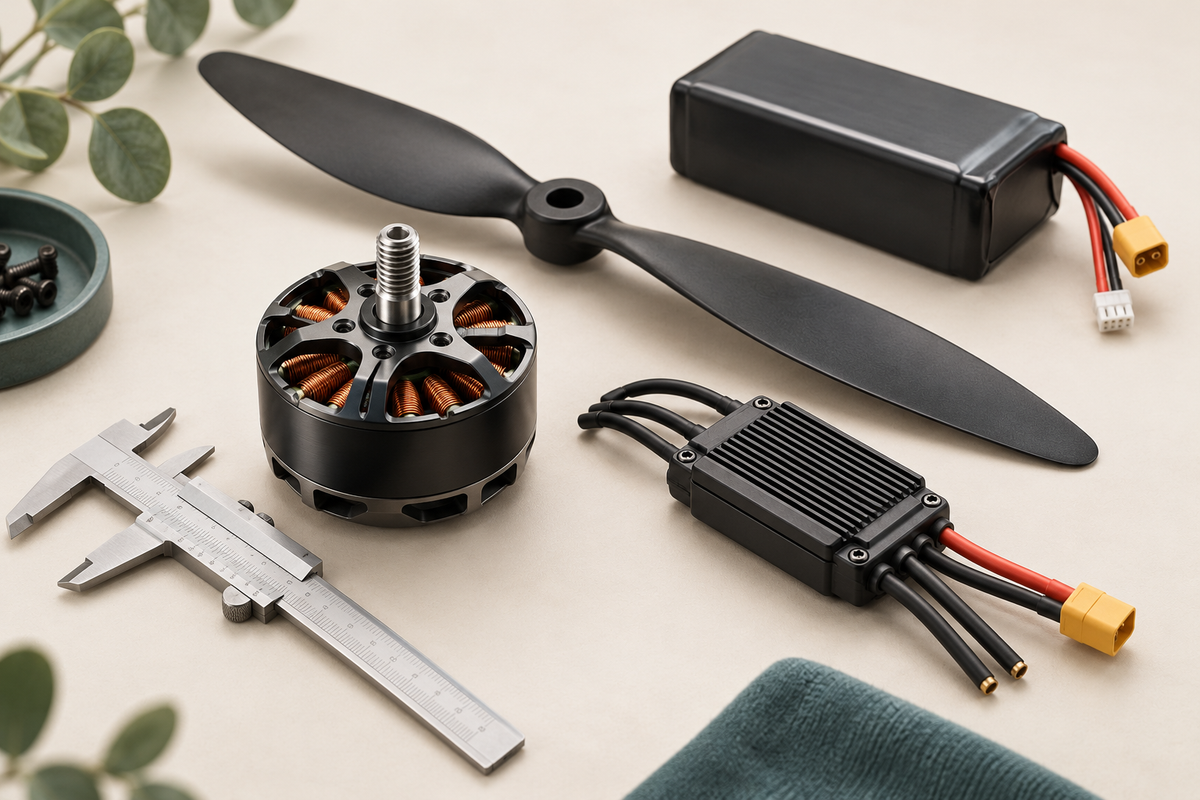 How to Choose Drone Motors: KV, Thrust, Propellers and ESCs