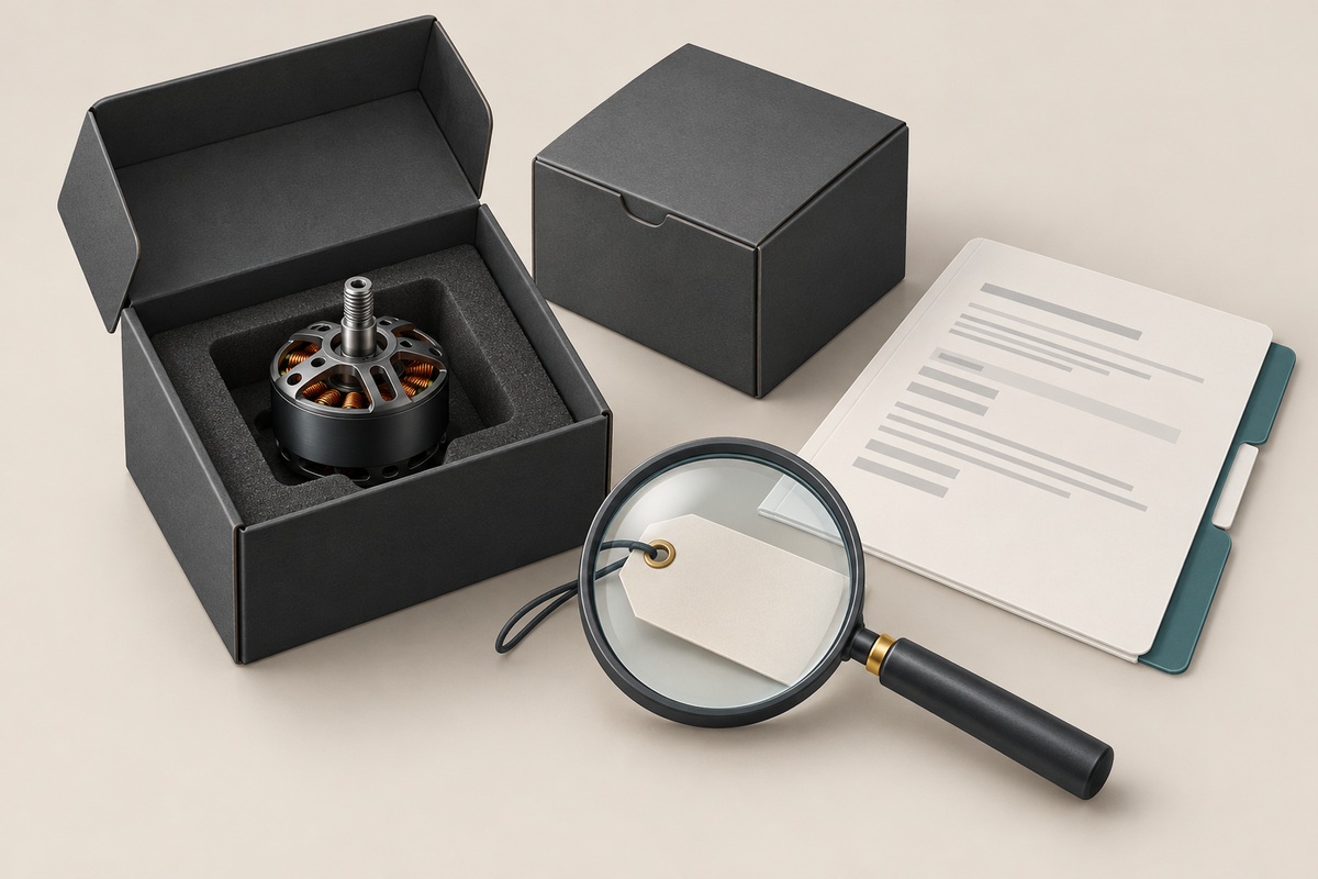 How to Evaluate a Drone Parts Supplier Before Your First Order
