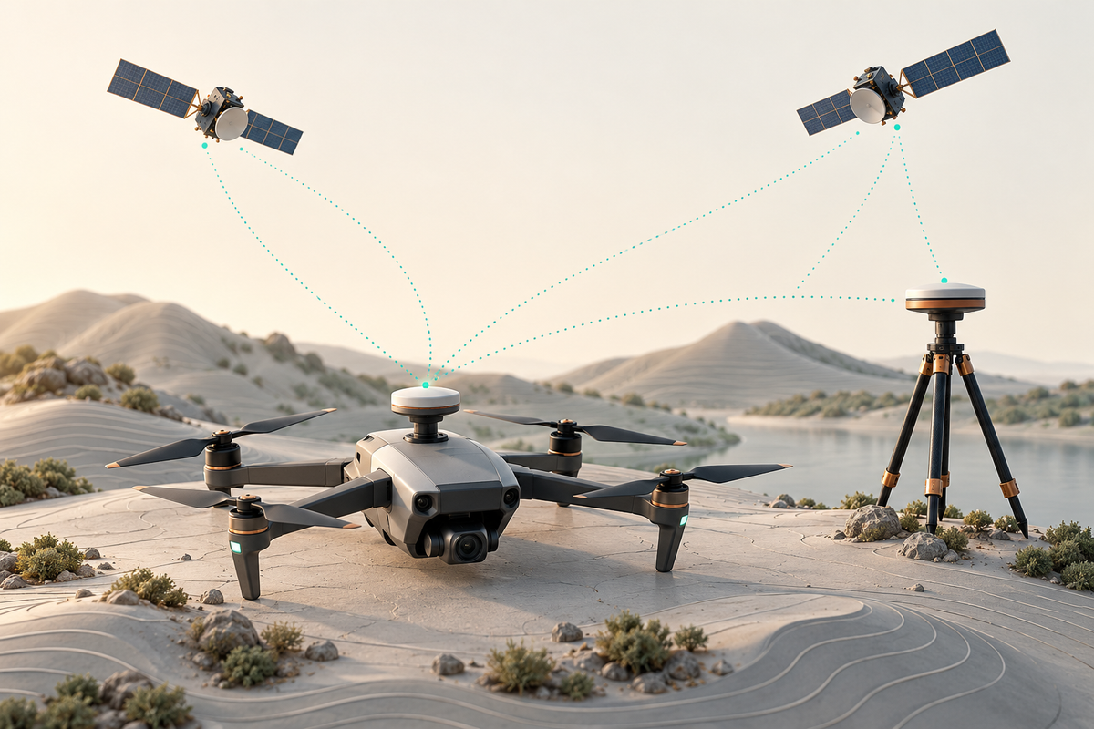 GPS, GNSS and RTK for Drones: What Is the Difference?