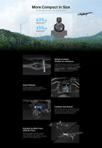 UniPod MT11 Four-Sensor AI Remote-Controlled Gimbal with 11x Zoom