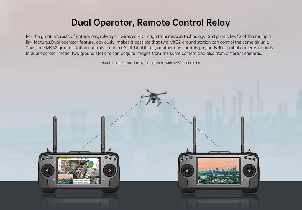 SIYI MK32 Enterprise drone remote controller 15KM