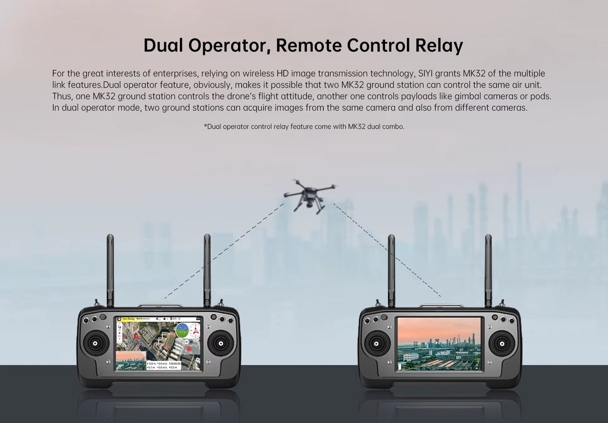 SIYI MK32 Enterprise drone remote controller 15KM