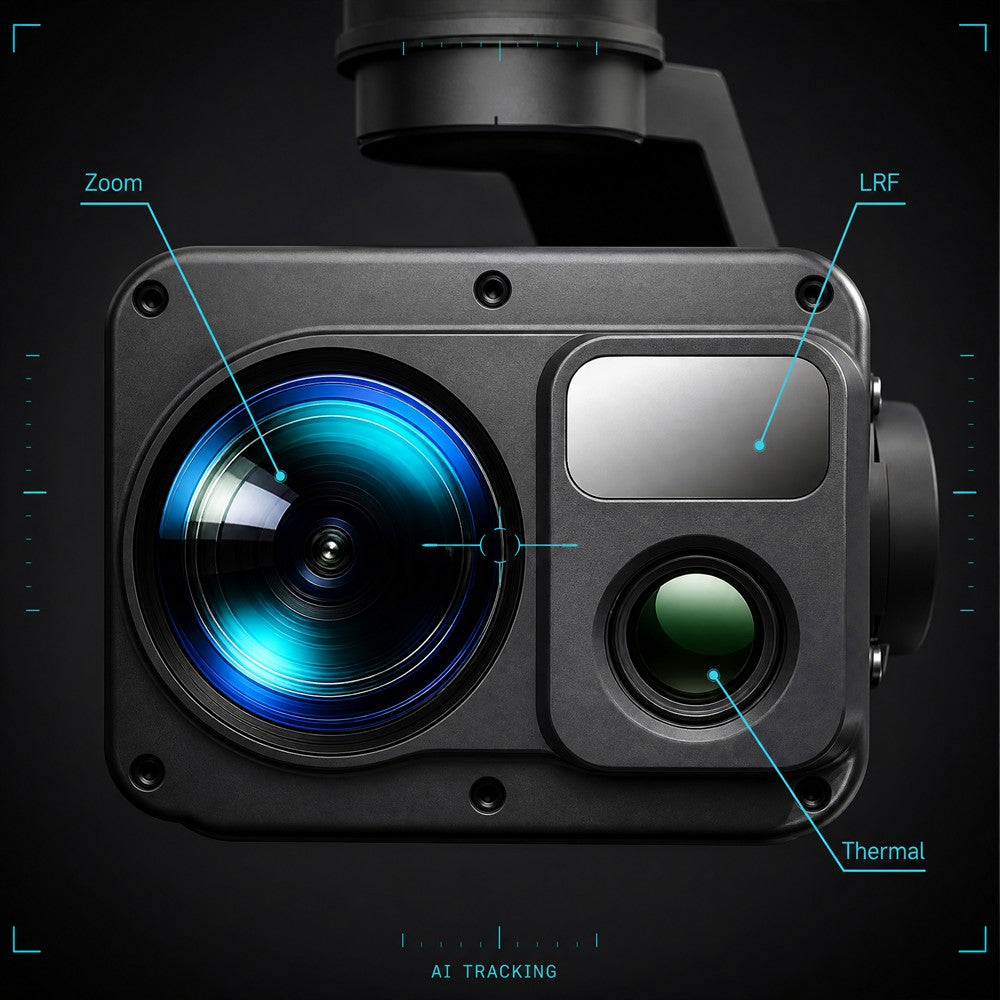 SGU-HS1-M30A 30× Zoom Thermal UAV Gimbal with Laser Rangefinder