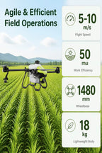 NV20 Heavy-Lift Agricultural Drone Airframe Kit