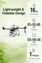 NV16 Agricultural UAS Airframe Kit 16L Capacity