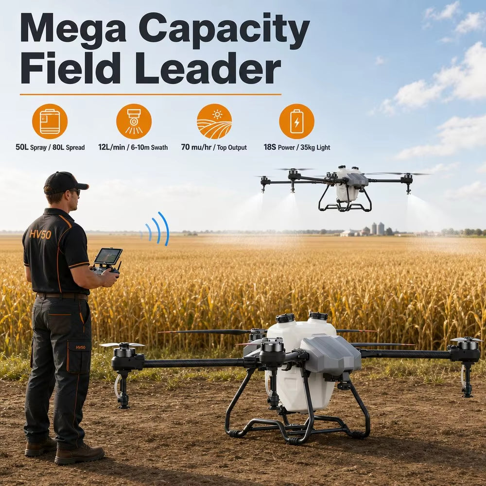 HV50 Industrial Grade Agri UAS Airframe