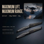 T-motor HEP-L 26x8.8 Carbon Fiber Propeller (26-inch)