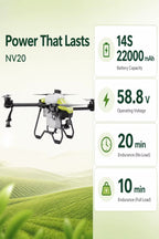 NV20 Heavy-Lift Agricultural Drone Airframe Kit