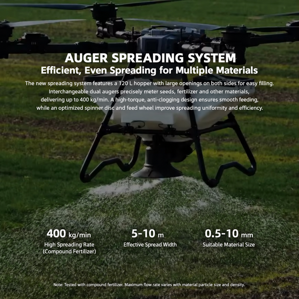 Dron agrícola de esparcimiento de fertilizante Z80