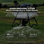 Dron agrícola de esparcimiento de fertilizante Z80