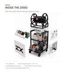 Aerial cleaning system for DJI M400 drones