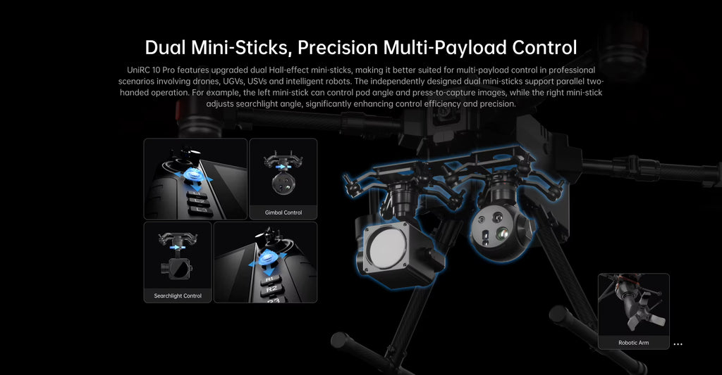 UniRC 10 Pro Professional drone remote controller