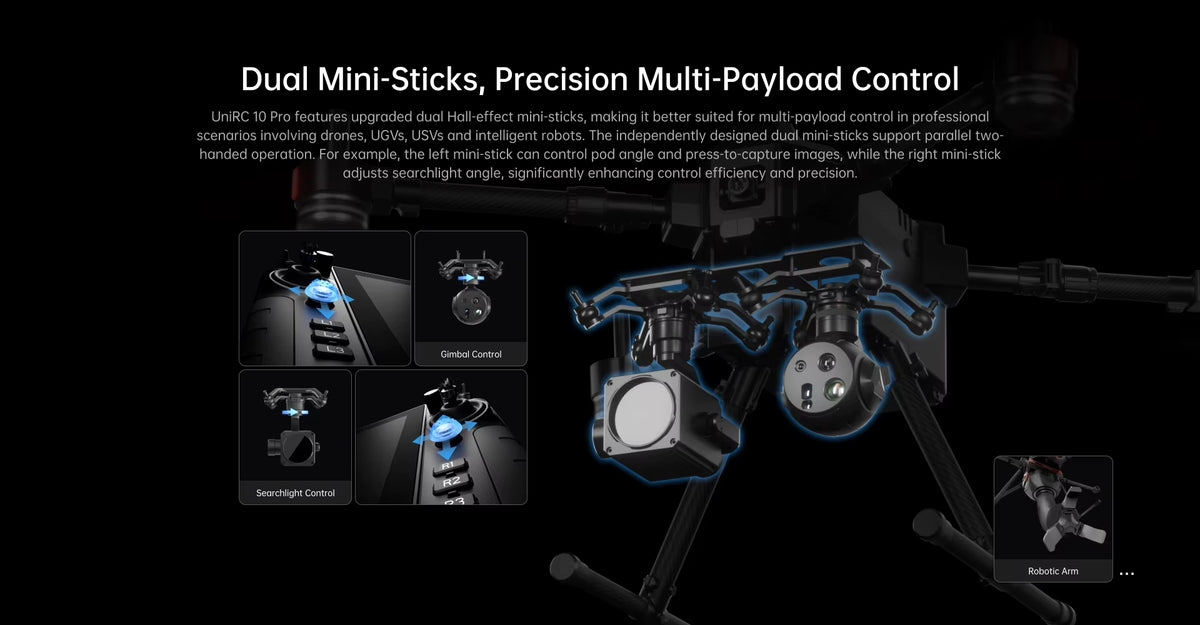 UniRC 10 Pro Professional drone remote controller