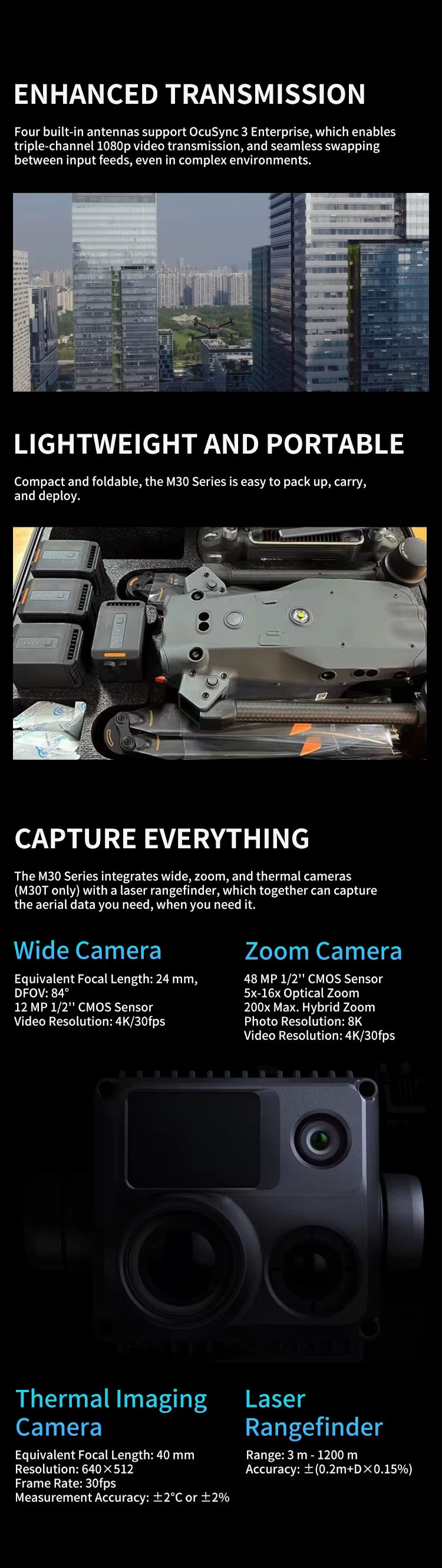 MATRICE 30T Thermal Drone