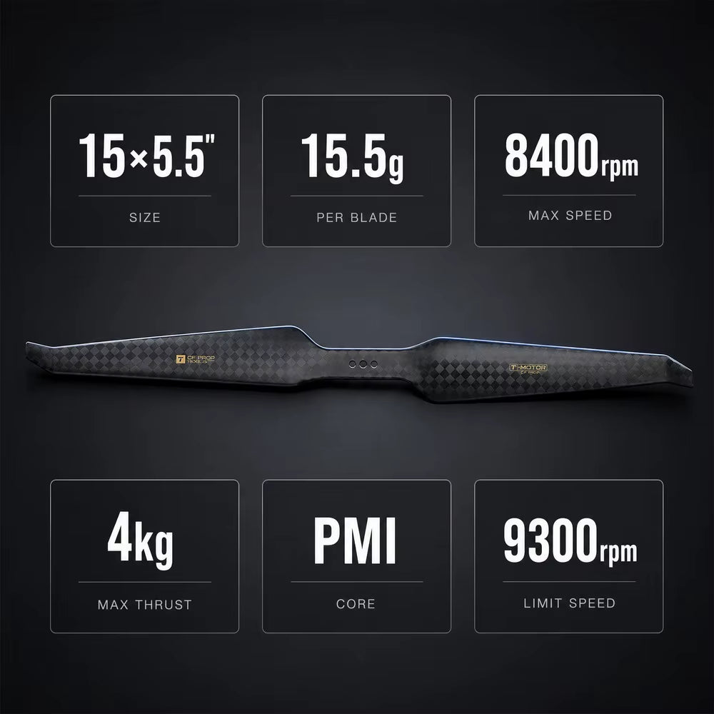T-motor HEP-L 15x5.5 Carbon Fiber Propeller (15 inches)