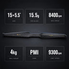 T-motor HEP-L 15x5.5 Carbon Fiber Propeller (15 inches)