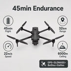 3T 45min 32km Range Enterprise UAS RTK