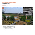 A102Pro Lightweight AI Aluminum Alloy Three-Sensor Drone Gimbal Camera