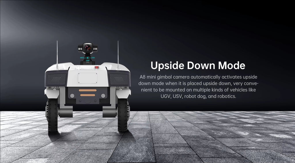 A8 mini 4K AI Mini Zoom Gimbal Camera