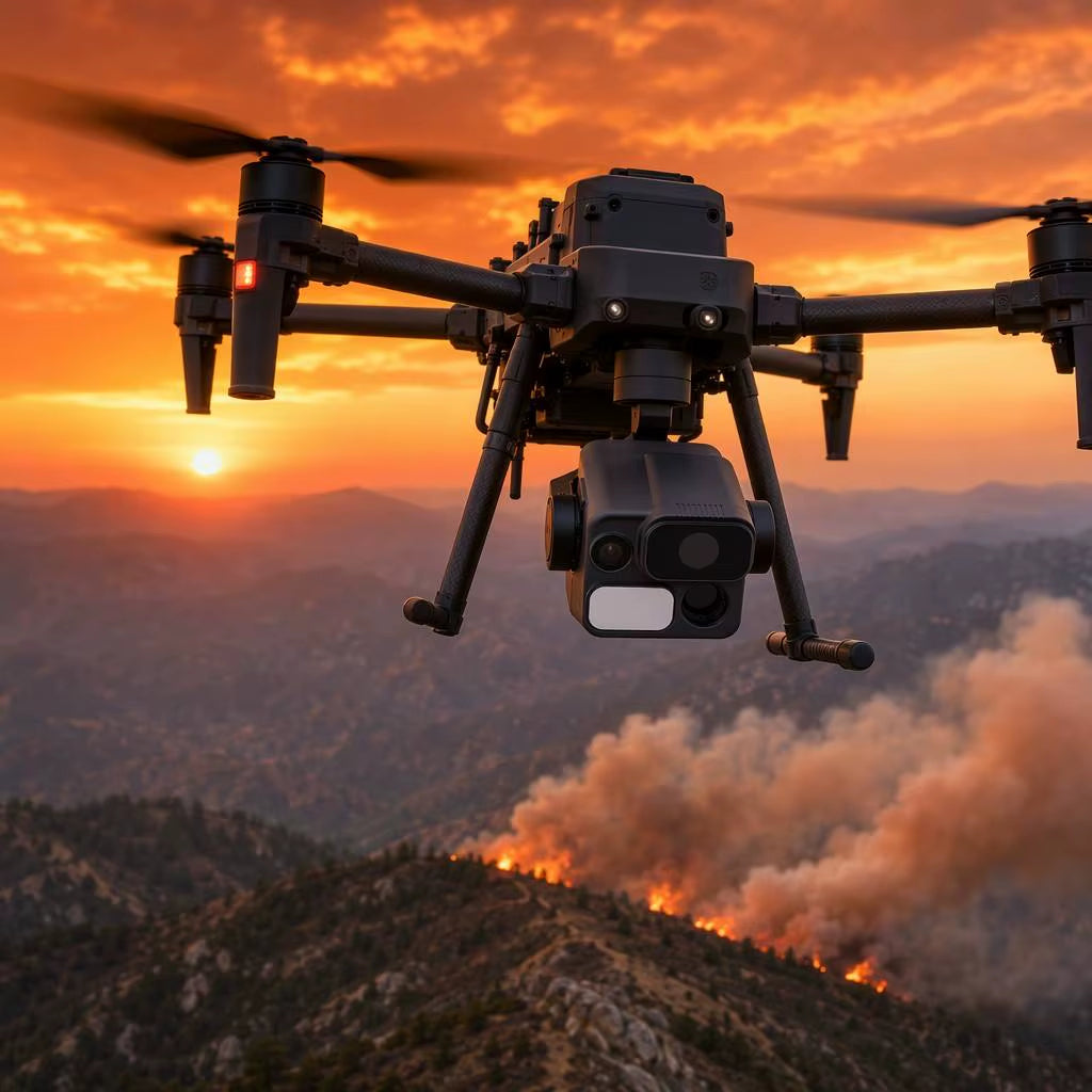 LIBRA-4SE four-sensor drone gimbal camera