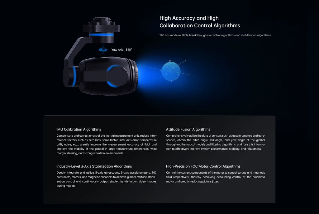 ZR30 4K 30X Hybrid Zoom Gimbal Camera