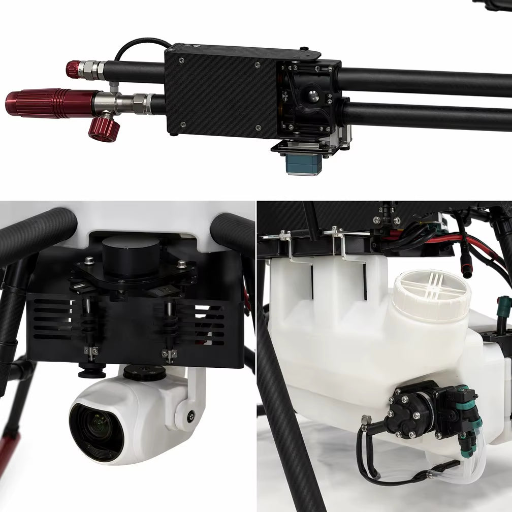 SZFF F100 4-Axis Heavy Load Industrial Cleaning UAV Foldable Carbon