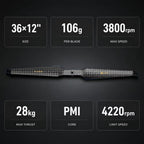 T-motor HEP-L 36x12 Carbon Fiber Propeller (36-inch)