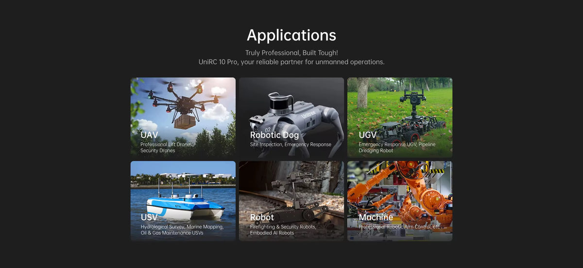 UniRC 10 Pro Professional drone remote controller