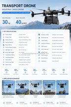 FlyCart 30 Professional Industrial Cargo Drone