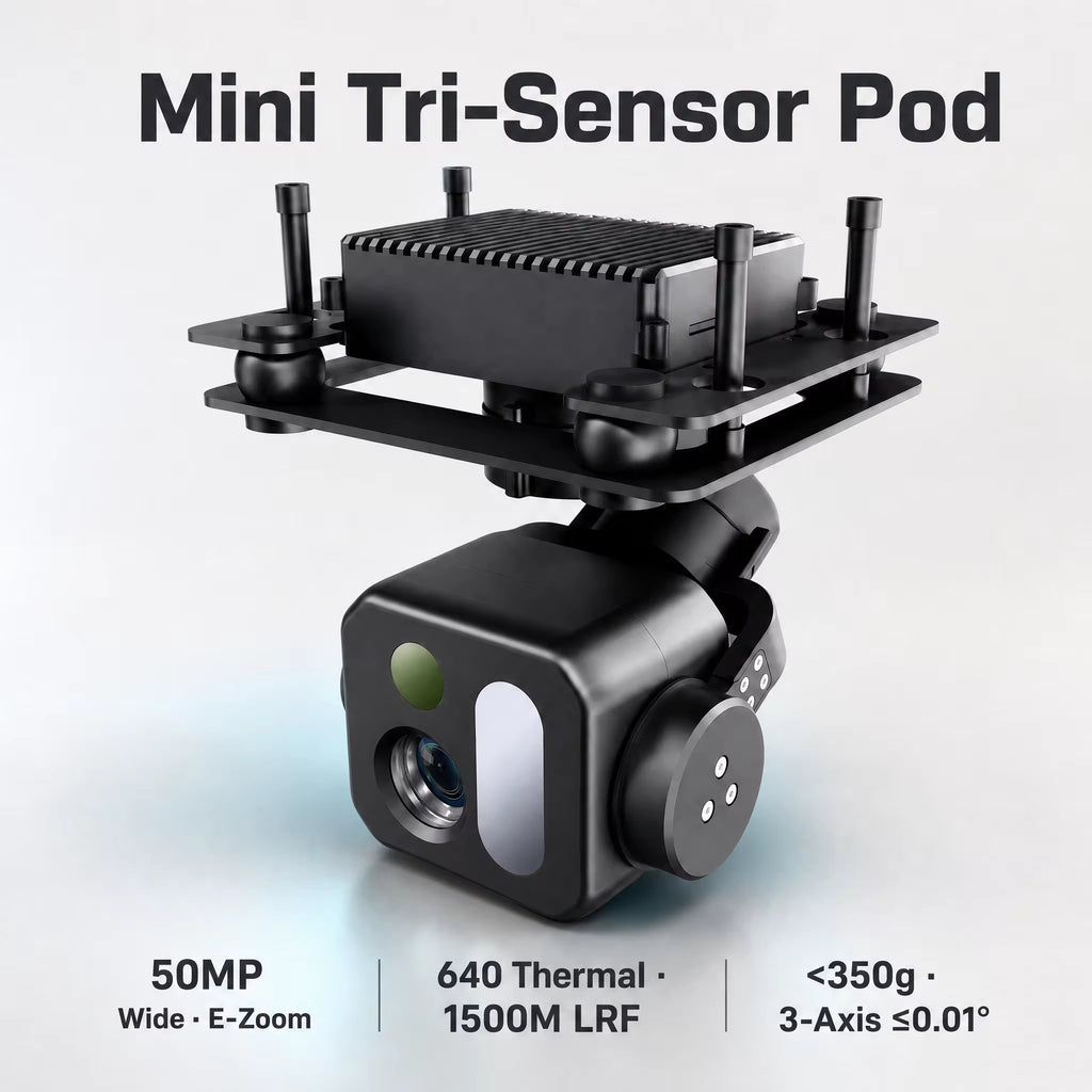 Mini Three-Sensor Gimbal Mount