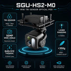 Mini Tri-Sensor Gimbal Pod 50MP Wide