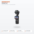 Osmo Pocket 4P Dual Camera Pocket Gimbal Camera