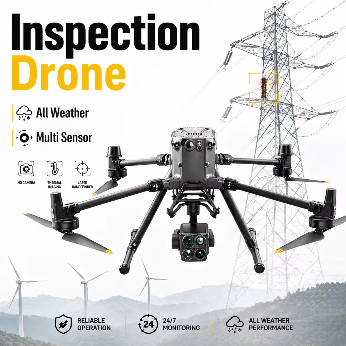 MATRICE 350 RTK Industrial Inspection Drone