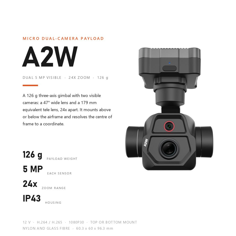 INYYO A2W Dual-Sensor Optical Pod