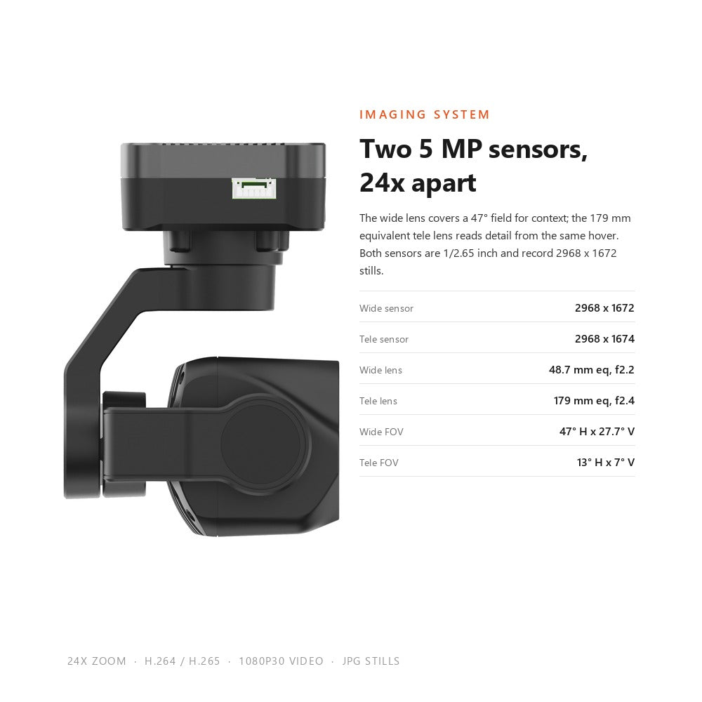 INYYO A2W Dual-Sensor Optical Pod