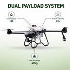 NV16 Agricultural UAS Airframe Kit 16L Capacity