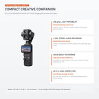 Osmo Pocket 4P Dual Camera Pocket Gimbal Camera