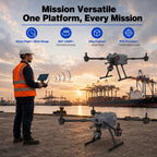 UniDrone E1000 10kg Payload 55min Flight 35km Range
