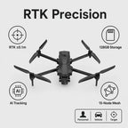 3T 45min 32km Range Enterprise UAS RTK