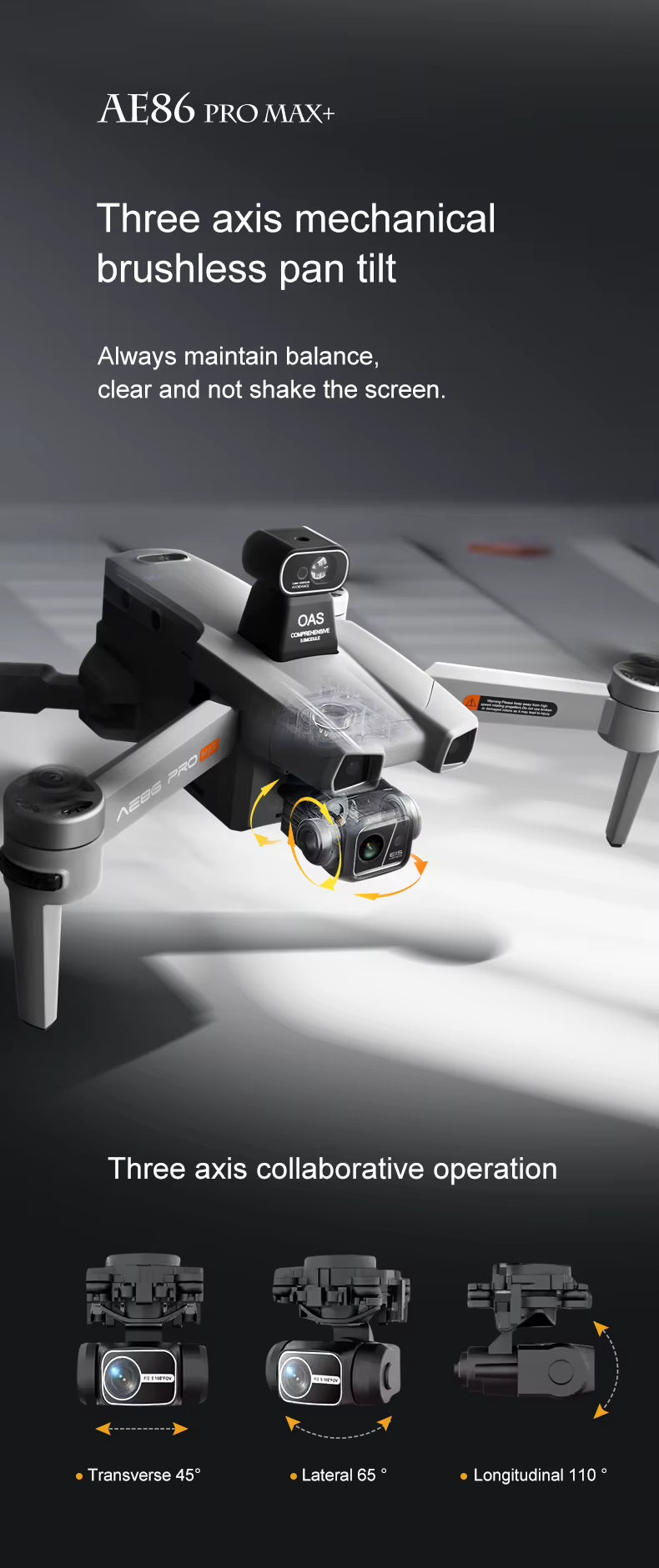 AE86 Pro Max Carbon Fiber Quadcopter
