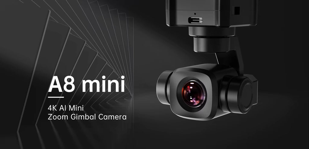 A8 mini 4K AI Mini Zoom Gimbal Camera