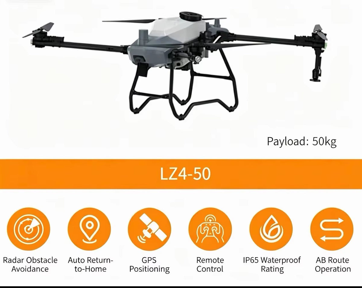LZ4 50L Agricultural UAS Heavy Lift Sprayer