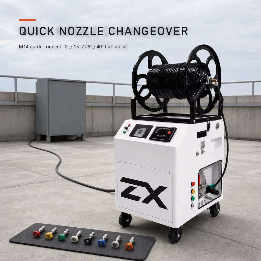 Aerial cleaning system for DJI M400 drones