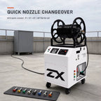 Aerial cleaning system for DJI M400 drones