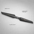 T-motor HEP-L 15x5.5 Carbon Fiber Propeller (15 inches)