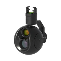 Lightweight dual-sensor drone gimbal camera Used for railway inspection