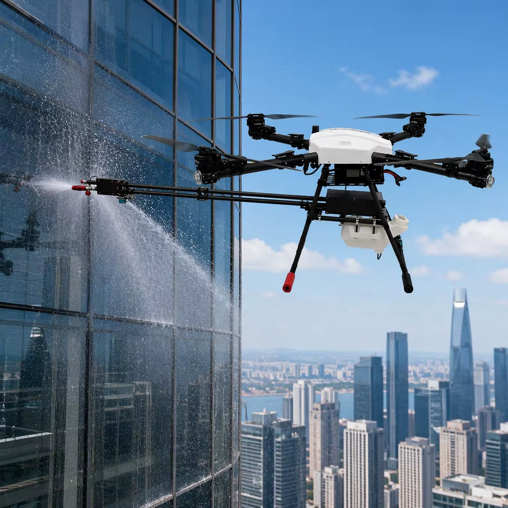SZFF F100 4-Axis Heavy Load Industrial Cleaning UAV Foldable Carbon