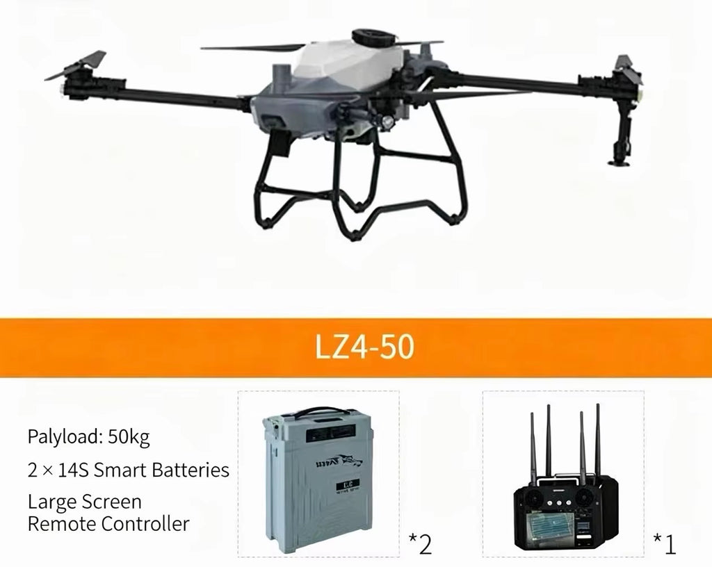 LZ4 50L Agricultural UAS Heavy Lift Sprayer
