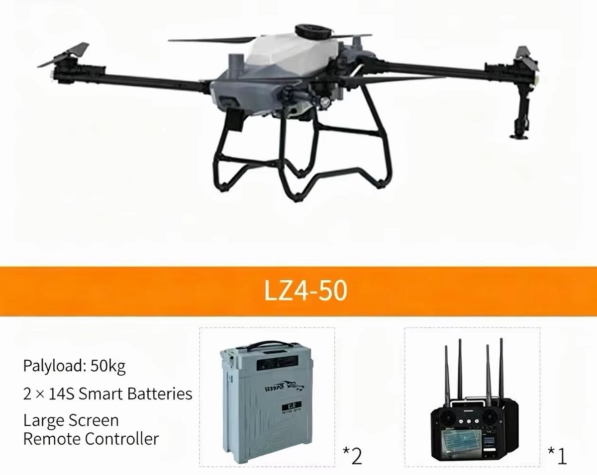 LZ4 50L Agricultural UAS Heavy Lift Sprayer