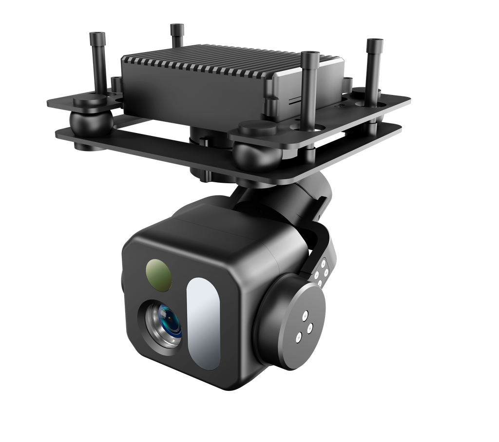 SGU-HS2-M0 visible-light and thermal UAV gimbal with laser rangefinder